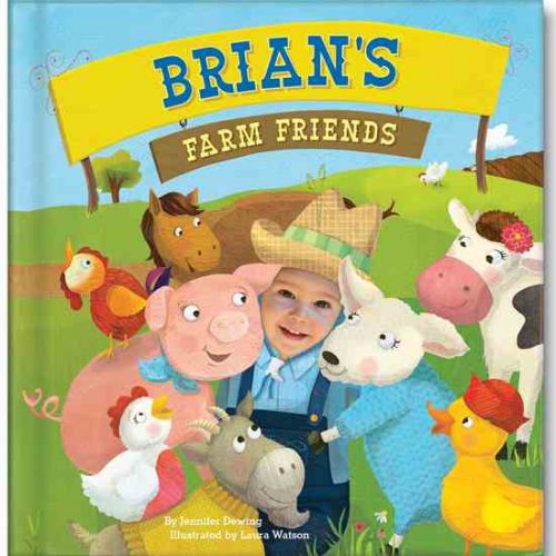 My Farm Friends Personalized Board Book